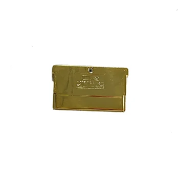 100 шт. Позолоченный пластиковый корпус для GBA для GameBoy Advance карта картридж корпус крышка запасная часть