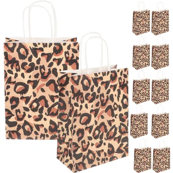 12 шт сумка партия питания подарочные пакеты среднего размера бумаги модной крафт-бумаги для упаковки