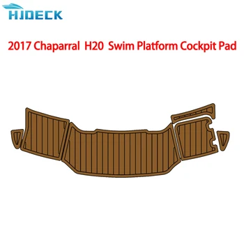 2017 Chaparral H2O Тяговый коврик Для ног Самоклеящаяся Спортивная платформа для плавания В кокпите Настраиваемая накладка для кокпита