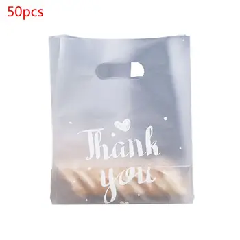 50шт Пластиковая Упаковка Для Сладкого Хлеба 