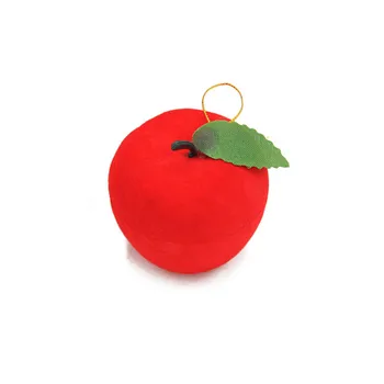 6 шт./упак. Рождественское украшение Красное яблоко Украшения для рождественской елки Кулон Рождественский подарок детям на Новый год