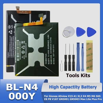 BL-N4000 BL-N4000A BL-N4600Z Аккумулятор Для Gionee Allview X1S A1 XL3 X4 M5 S6 S6S E8 P8 V187 GN5001 GN5003 Max Lite Plus Pro