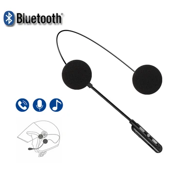 Bluetooth 5.0 Гарнитура для мотоциклетного шлема, водонепроницаемые Беспроводные стереонаушники, динамик, Поддержка автоматического ответа на вызов по громкой связи, Микрофон