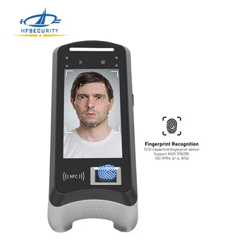 HFSecurity Высокое Качество X05 Facial Attendance Android 11 Iris Card POE Reader Продукты Биометрического Контроля Доступа с Бесплатным Clou