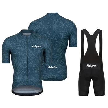 Raphaful 2023 Новые летние мужские велосипедные шорты с коротким рукавом и комплект подтяжек, новое поступление велосипедной рубашки, Уличная велосипедная одежда