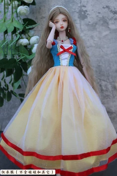 Белоснежное платье принцессы/вечернее платье 30 см кукольная одежда наряд для 1/6 Xinyi FR ST mengfan Одежда Куклы Барби /игрушки для девочек