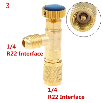 Высококачественный предохранительный клапан хладагента для кондиционера R410A R22 1/4 