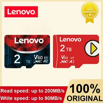 Высокоскоростная Карта Памяти Lenovo 2 ТБ 128 ГБ Class 10 V60 TF Card 1 ТБ Mini SD Card 512 ГБ Micro TF SD Card 256 ГБ Для Nintendo Switch