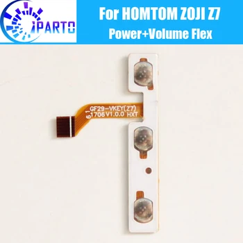 Гибкий кабель Боковой кнопки HOMTOM ZOJI Z7 100% Оригинальные запчасти для Гибкого Кабеля кнопки Питания + Регулировки громкости для HOMTOM ZOJI Z7