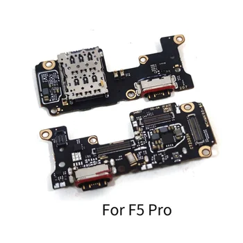 Для Xiaomi Poco F5 F5Pro USB Зарядная Плата Док-порт Гибкий Кабель Запчасти Для Ремонта