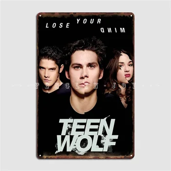 Используйте обложку Teen Lose Wolf Your Mind Металлическая вывеска Украшение клубной кухни Таблички Жестяные Вывески Плакаты