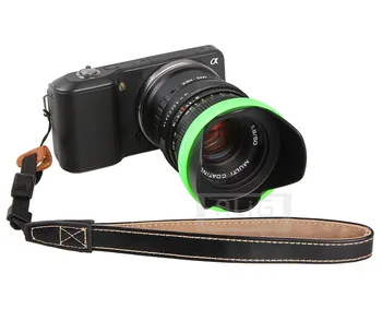 Камера Плечевой Ремень PU Чехол для X100T XE2 XM1 XA1 XA2 E-M10 II X30 RX1 RX1R XT10 A7II Сумка Аксессуары
