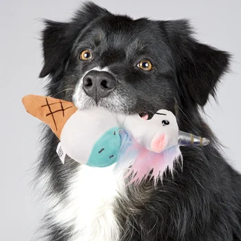 Милая игрушка для собак, Писклявая игрушка для собак, плюшевая игрушка в форме животного, писклявая игрушка для собак, Интерактивная игрушка для домашних животных