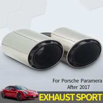 Модификация хвостовой части выхлопной трубы автомобиля подходит для более чем 17 моделей Porsche Paramela three layer sport