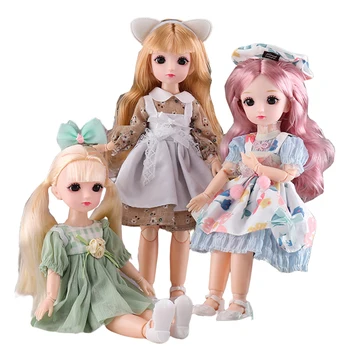 Новая 30-сантиметровая кукла-принцесса (Вариант B) или Нарядная одежда (Вариант A) Аксессуары 1/6 Bjd Кукла Детские Игрушки для девочек в подарок на День рождения