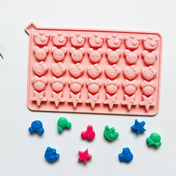 Новая Мини-Корона Шоколадная Силиконовая Форма DIY Candy Пентаграмма В Форме Украшения Торта на День Рождения Инструмент для выпечки