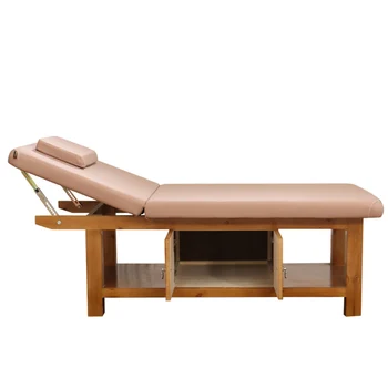 Новый высококачественный деревянный массажный стол, массажная кровать, раскладушка для тела, домашняя кровать