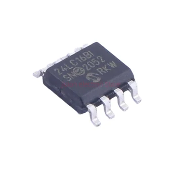 Новый Оригинальный пакет 24LC16B-I / SN с чипом памяти SOP8 EEPROM Профессиональный лист распределения