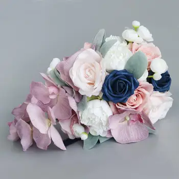 Свадебные букеты из искусственных цветов Свадебные букеты из цветов для подружек невесты Цветочные композиции для свадебной вечеринки Центральные элементы