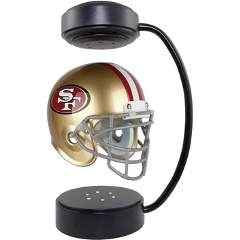 Шлем для американского футбола SF49, вращающийся на 360 градусов с магнитной левитацией, подставка для дисплея